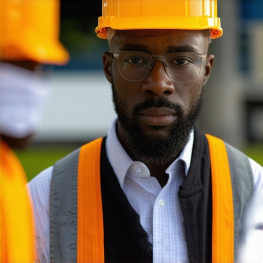 Contractor reviewing analytics on a laptop for local SEO optimization