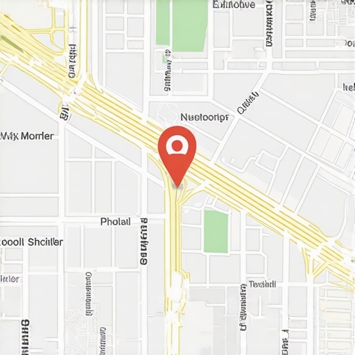 Augmented reality map showing local businesses with AI enhancements