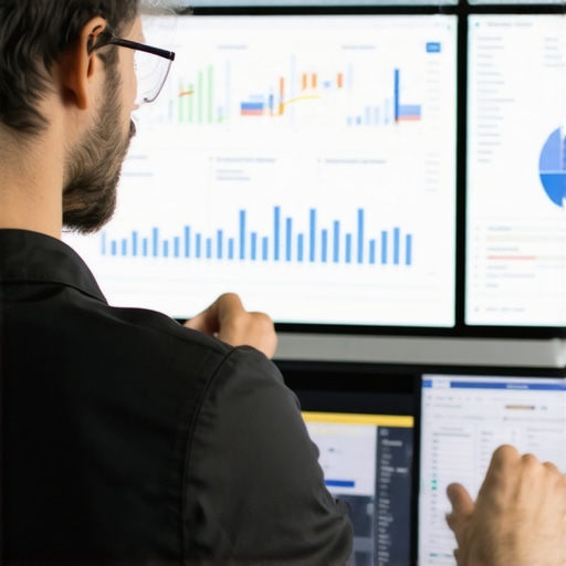 AI-Driven Local SEO Dashboard Illustration of an advanced SEO analytics dashboard showing geospatial and review data.