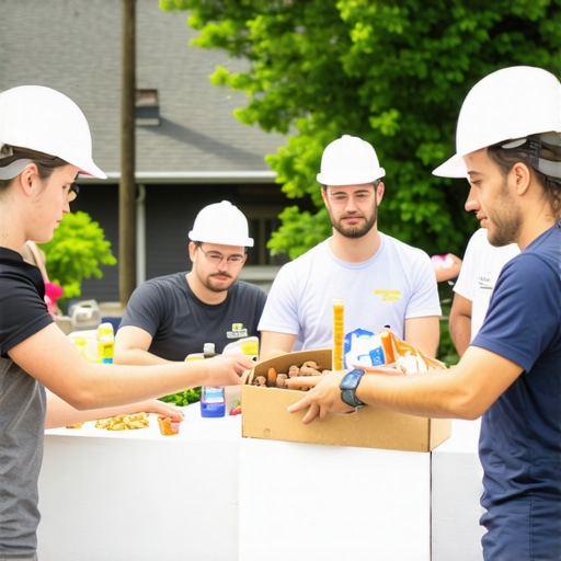 Community Engagement for Local SEO Contractor team engaging with local community at an event