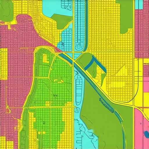 Map highlighting underserved communities for targeted local marketing.