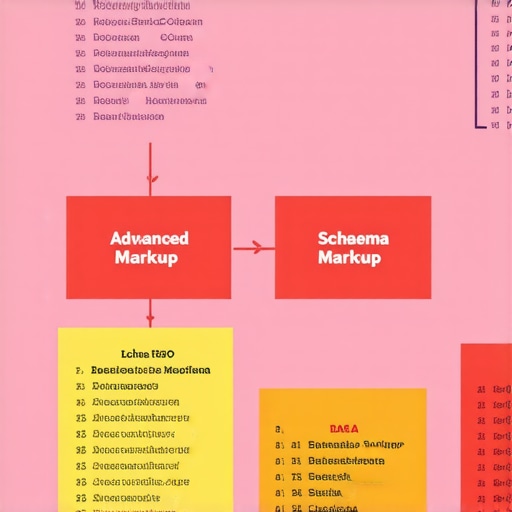 Illustration of schema markup types and attributes enhancing Google Maps visibility