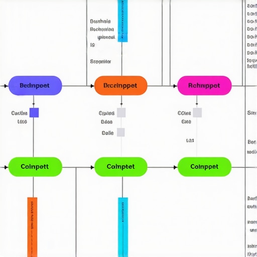 Illustration of schema markup integration enhancing local search visibility.