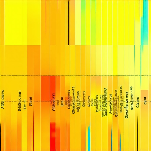 Heat map highlighting concentrated user search intent areas for local SEO