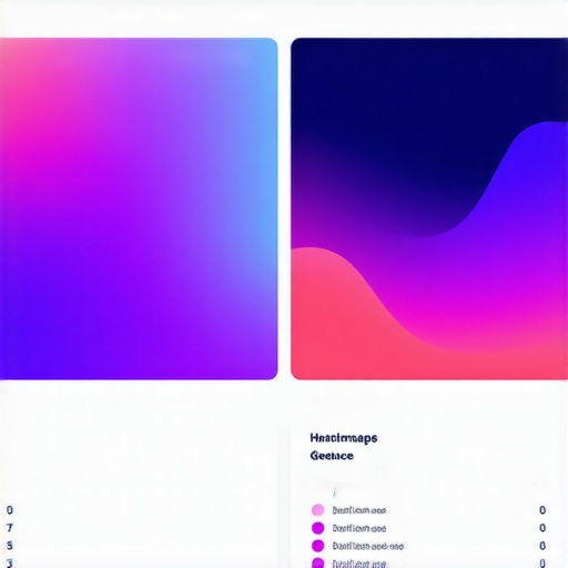 A digital dashboard displaying geofence analytics and heatmaps used in local SEO strategy