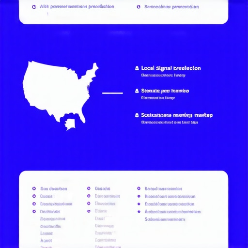 Infographic showing AI tools predicting local SEO trends and detailed schema markup for Google Maps ranking