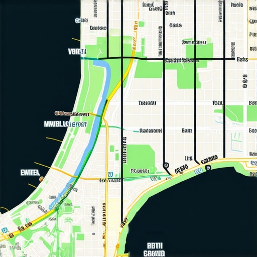 Digital map with analytics for local SEO