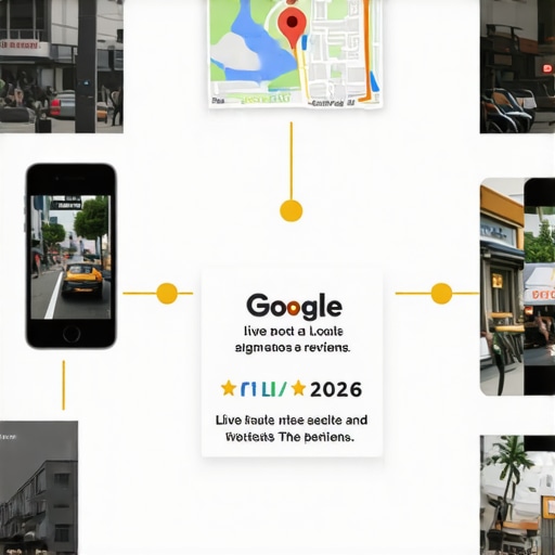Diagram illustrating how hyper-local signals influence Google Maps rankings in 2026