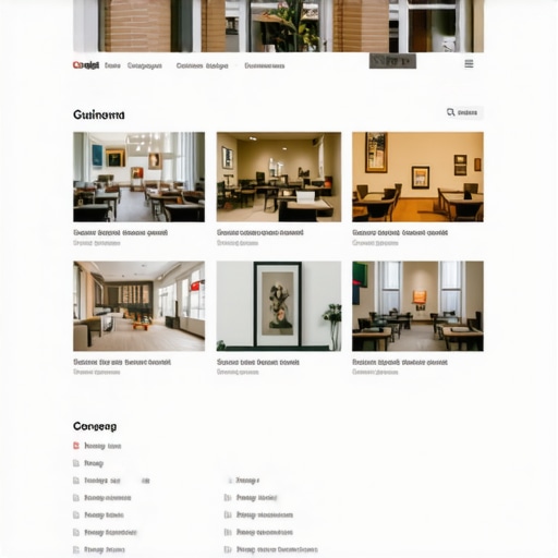 Service professional uploading community photos and localized content for Google Maps optimization.