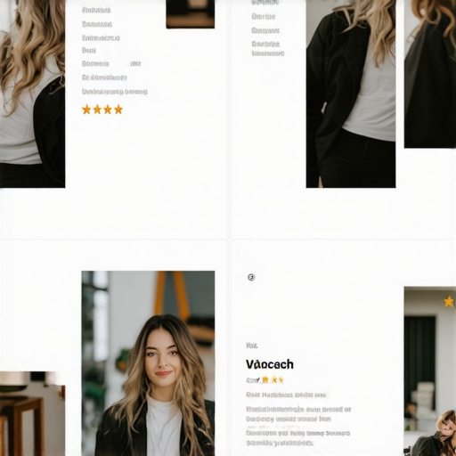Photos of local service visits with customer interactions and reviews