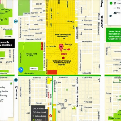 Interactive map displaying local projects with testimonial overlays and live updates.