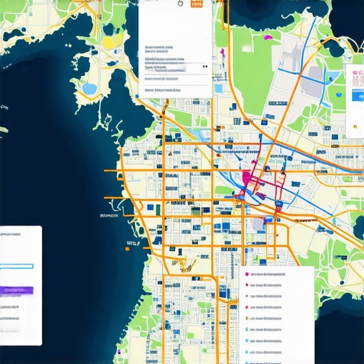 Contractor's digital map profile with enhanced schema, reviews, and real-time updates.